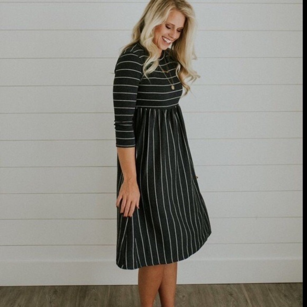 Roolee Stripe MOM Dress